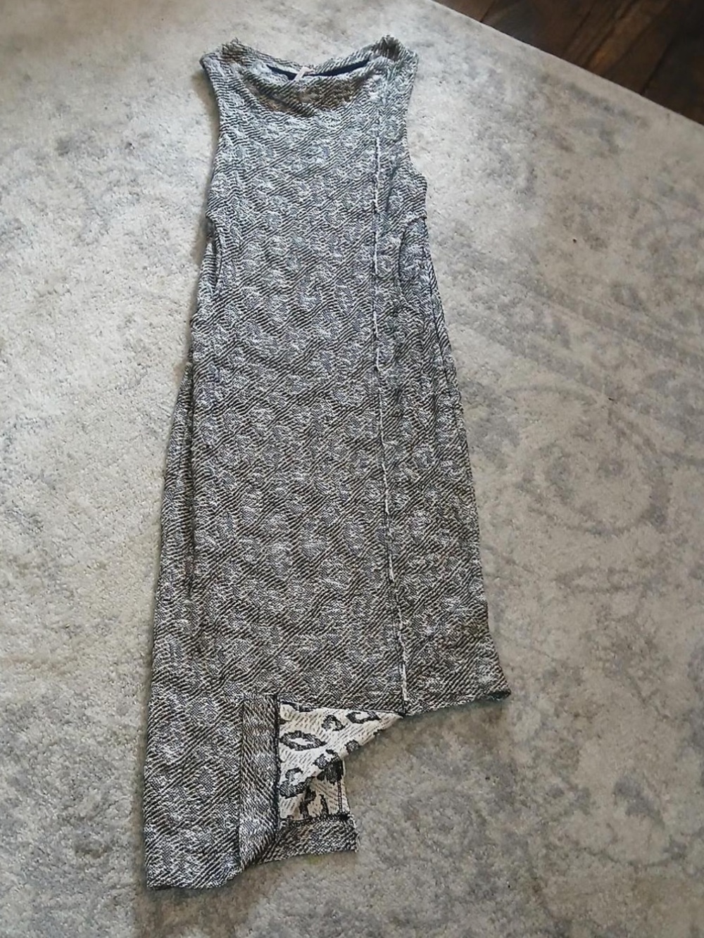 Free People Cora Jacquard Midi Dress